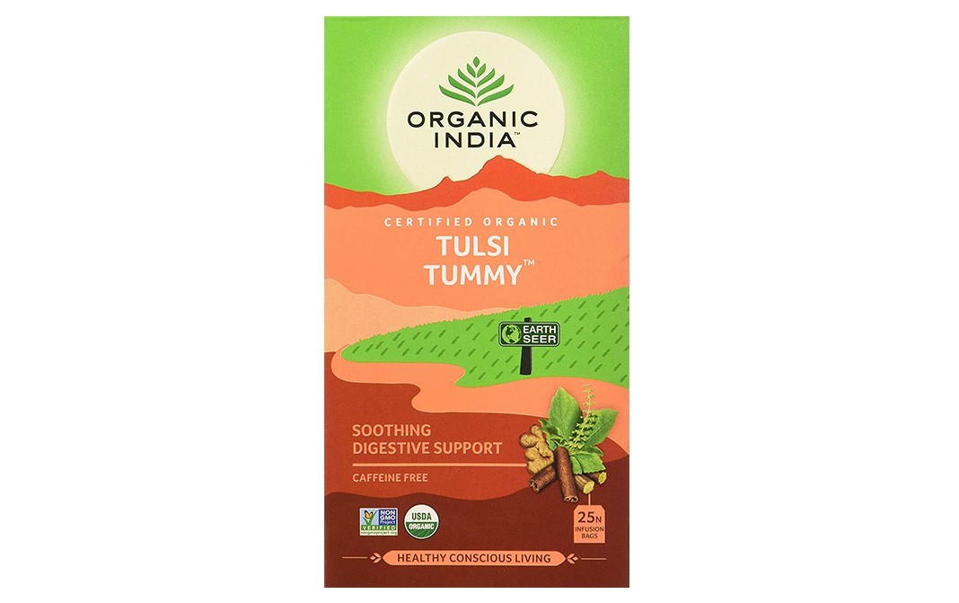 Organic India Tulsi Tummy Tea   Box  25 pcs